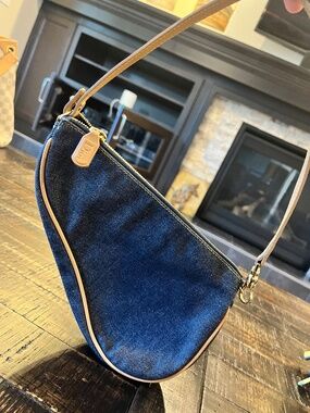 Denim Mini Saddle Christian Dior Bag